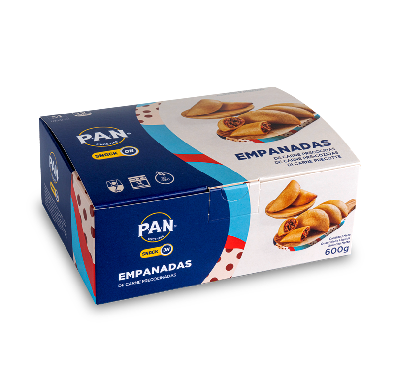 P.A.N. MINI BEEF EMPANADAS SNACK ON – 48 UNITS