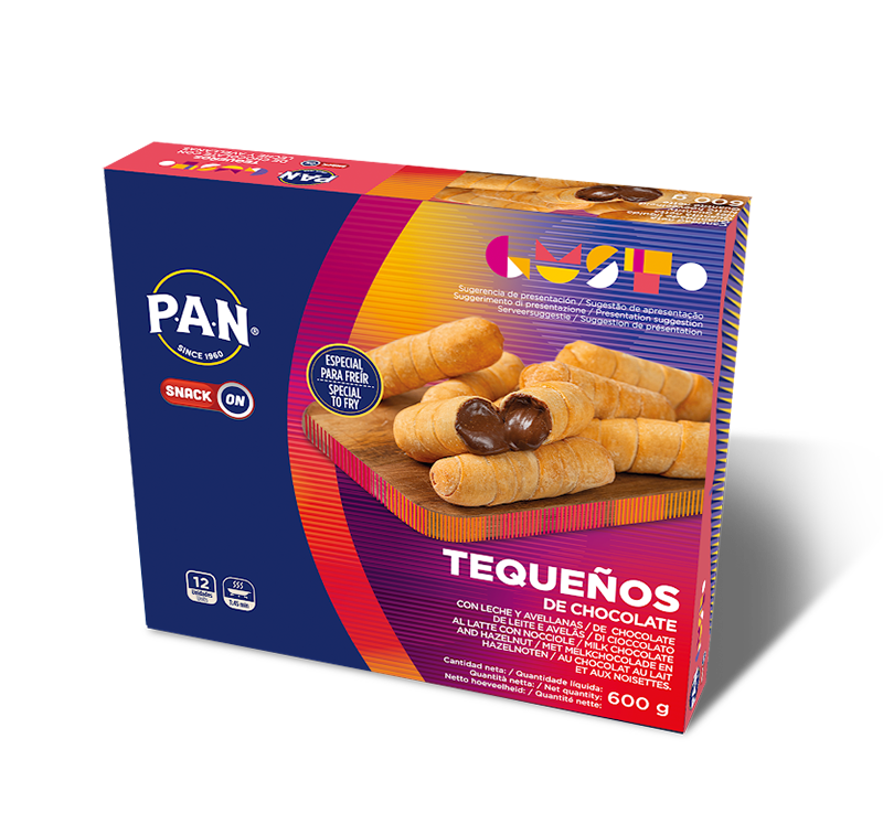 CHOCOLATE TEQUEÑOS P.A.N. SNACK ON – 200 UNI